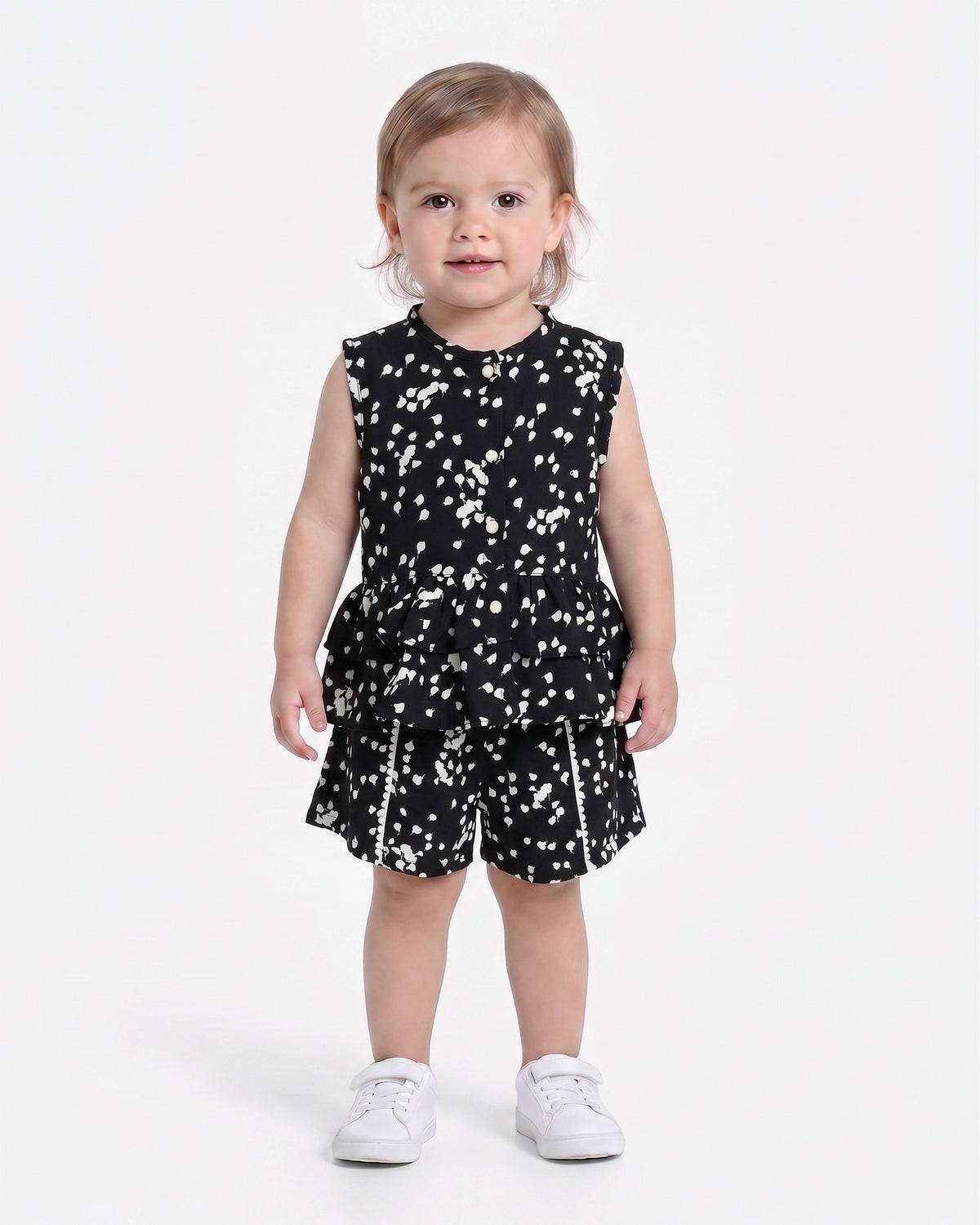 Valuables Girls Half Sleeve Suit