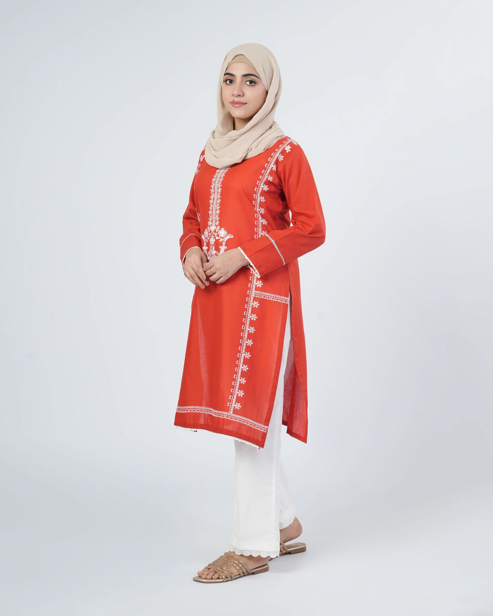 Valuables Women's Embroidered Kurti, Women Ready Kurtis, Chase Value, Chase Value