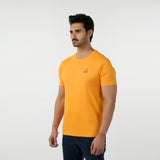 Eminent Men's Round Neck Half Sleeves Printed T-Shirt - Yellow, Men's T-Shirts & Polos, Eminent, Chase Value
