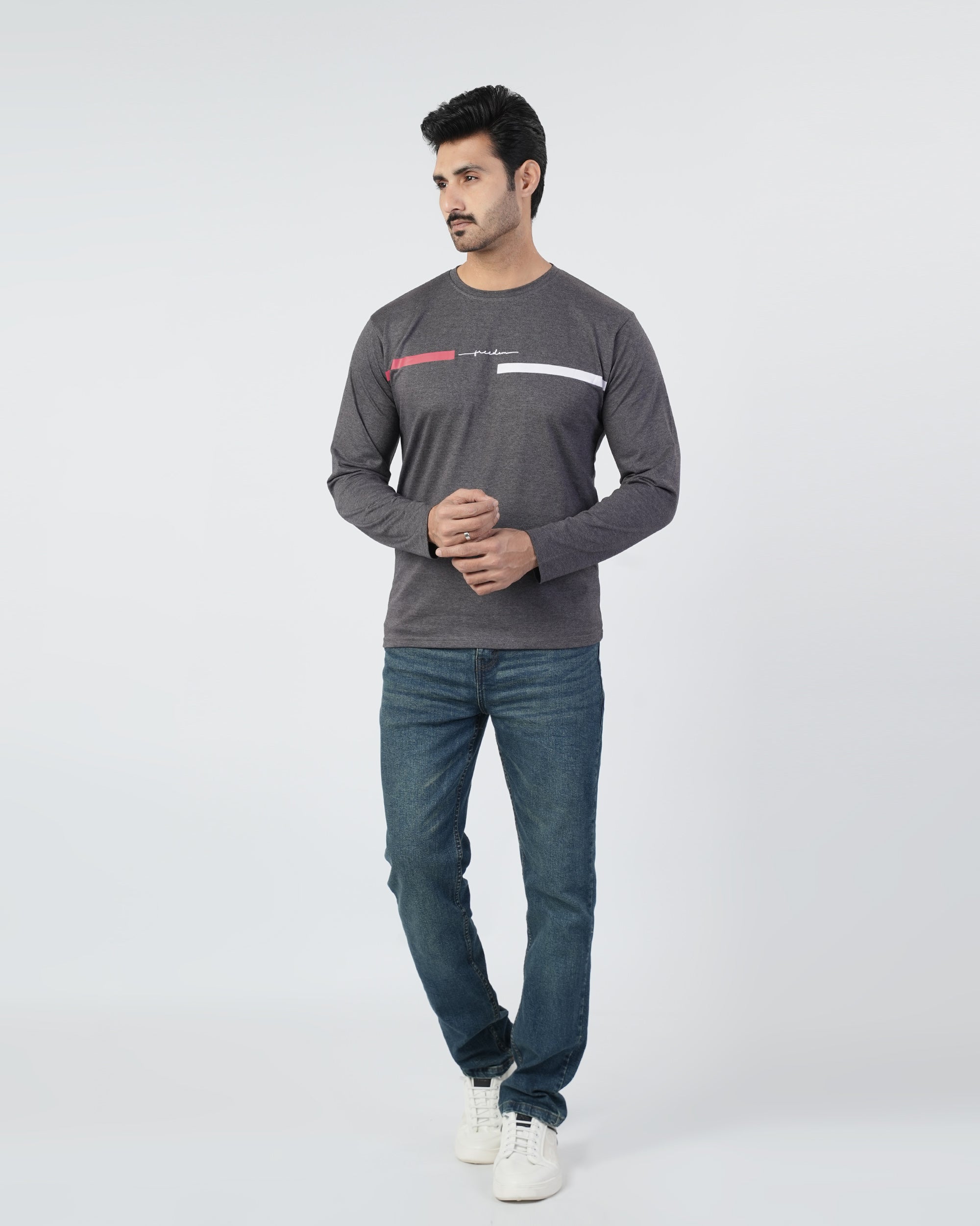 Valuables Men’s Printed Full Sleeves T-Shirt