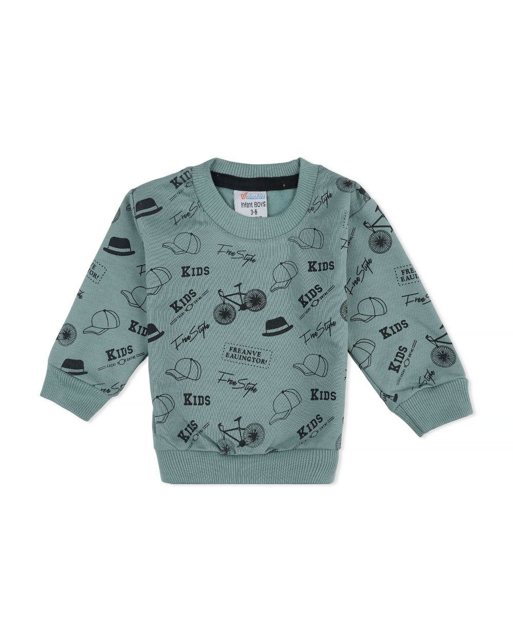 Valuables Newborn Boys Round Neck Suit – Terry, Newborn Boys Sando T-Shirts, Chase Value, Chase Value
