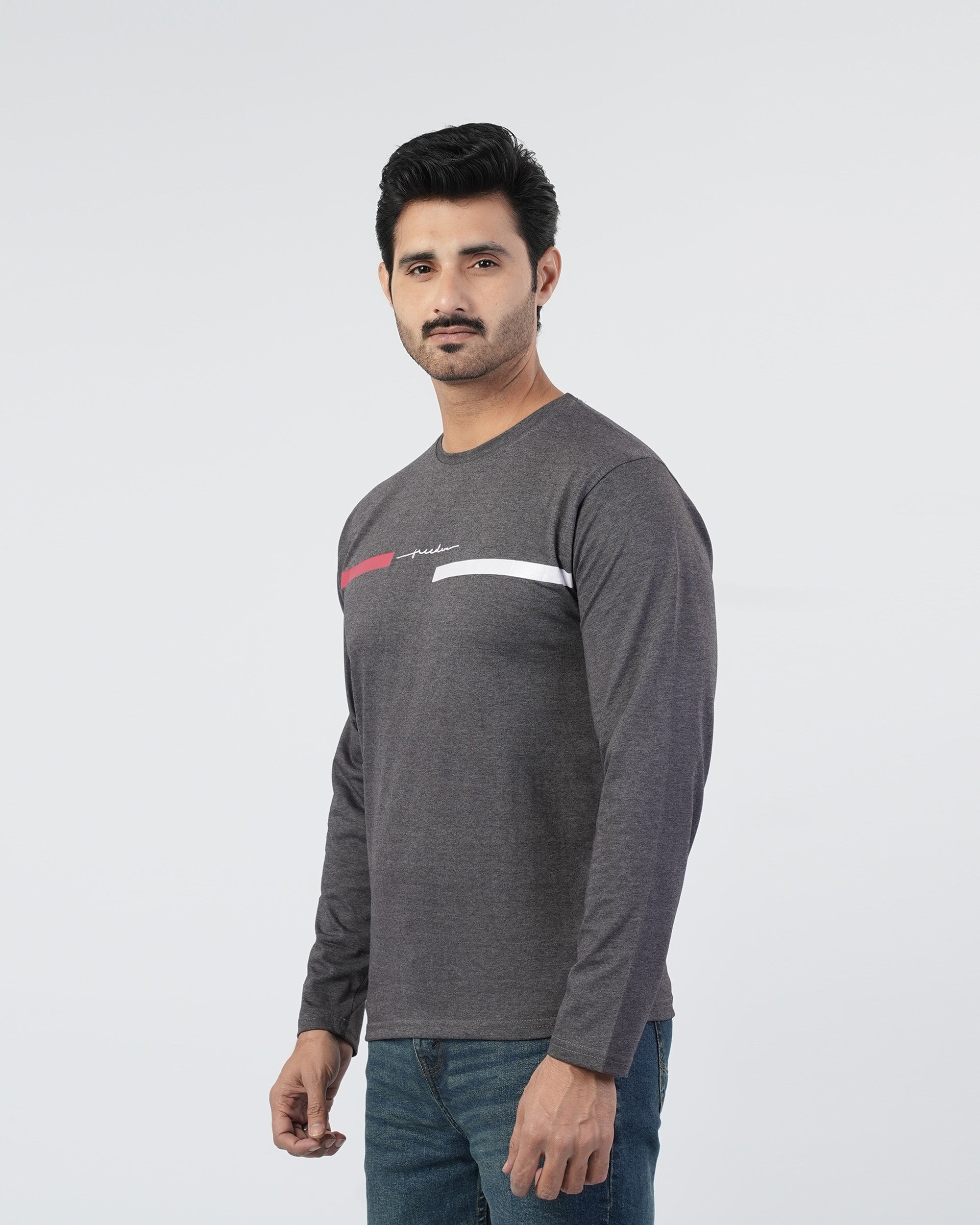 Valuables Men’s Printed Full Sleeves T-Shirt