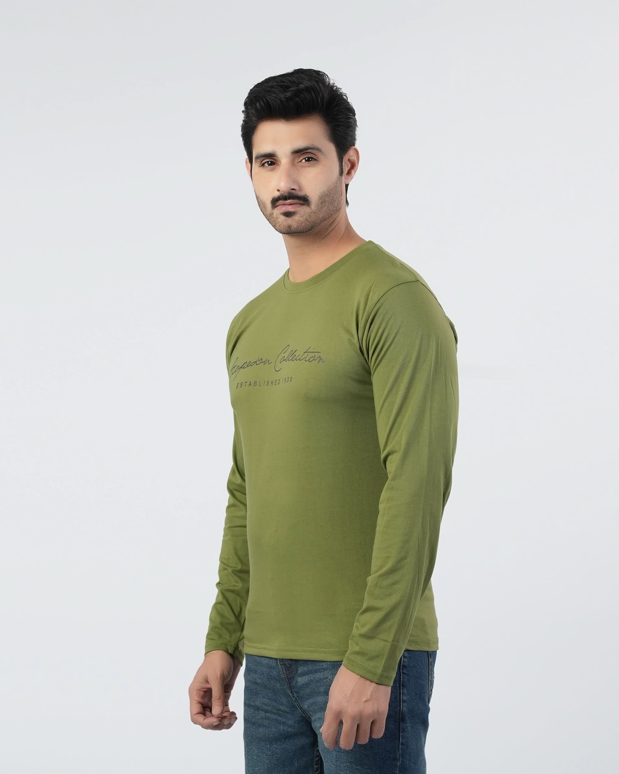 Valuables Men’s Printed Full Sleeves T-Shirt, Men's T-Shirts & Polos, Chase Value, Chase Value