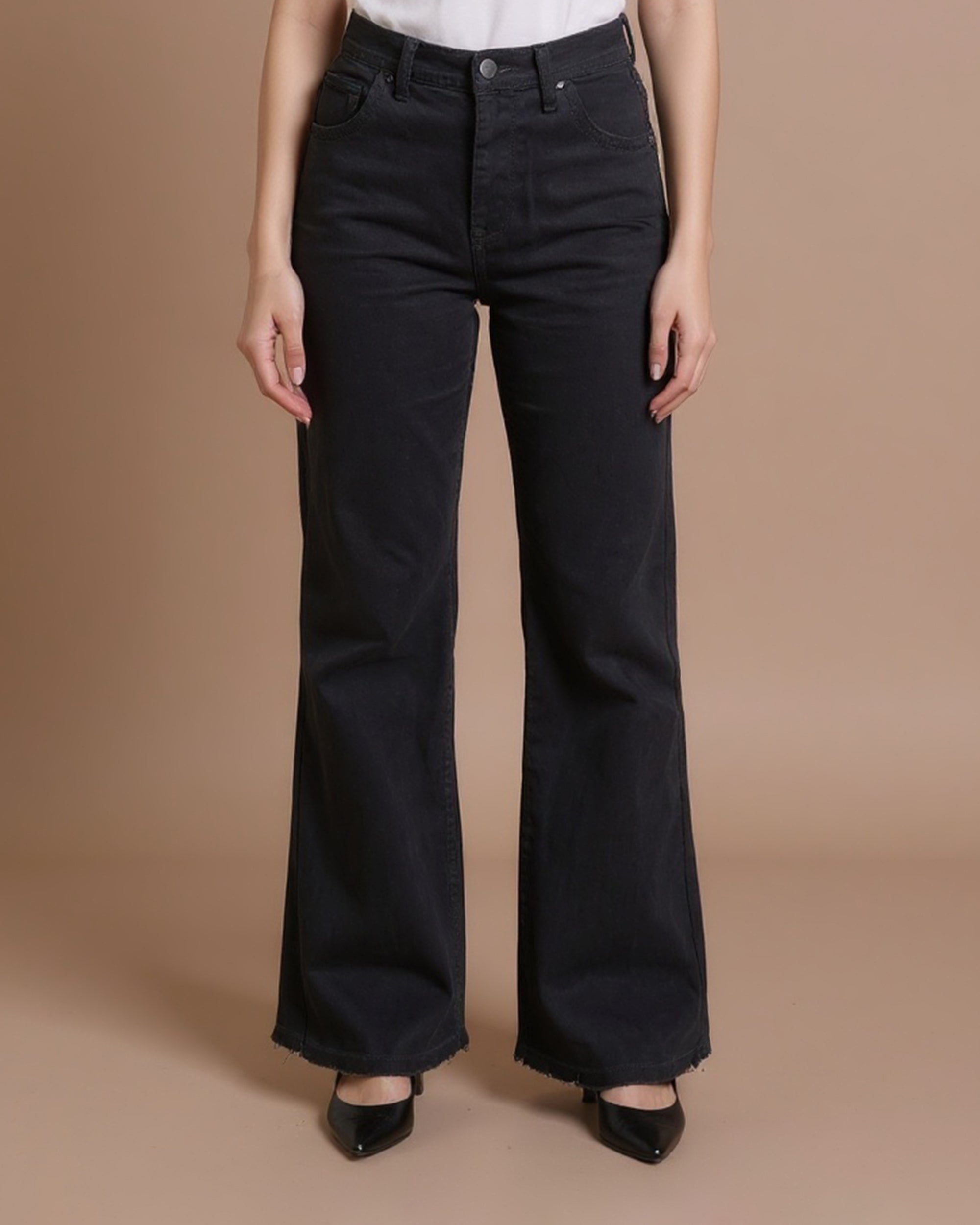 Women's Bell Bottom Denim Pants