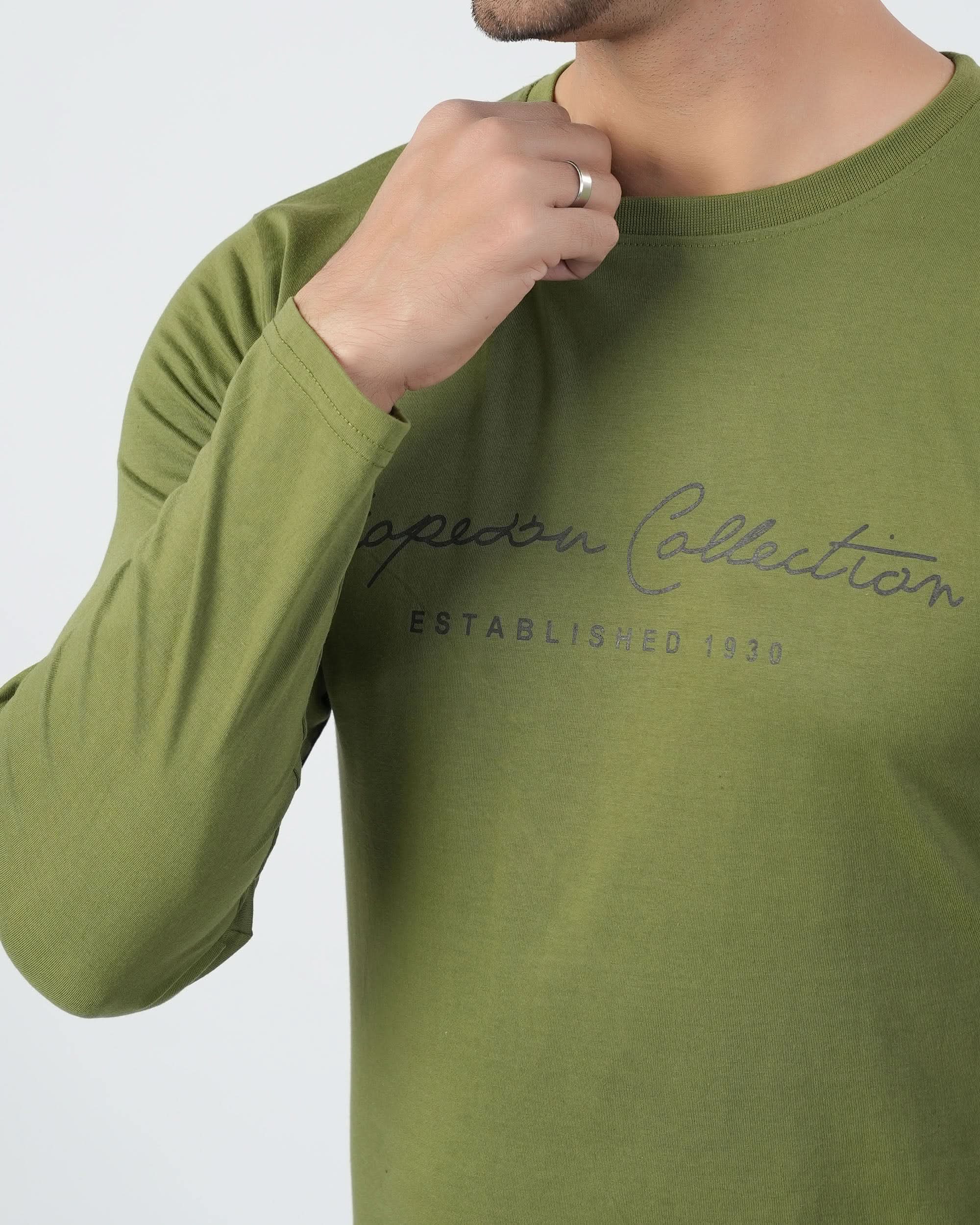 Valuables Men’s Printed Full Sleeves T-Shirt, Men's T-Shirts & Polos, Chase Value, Chase Value