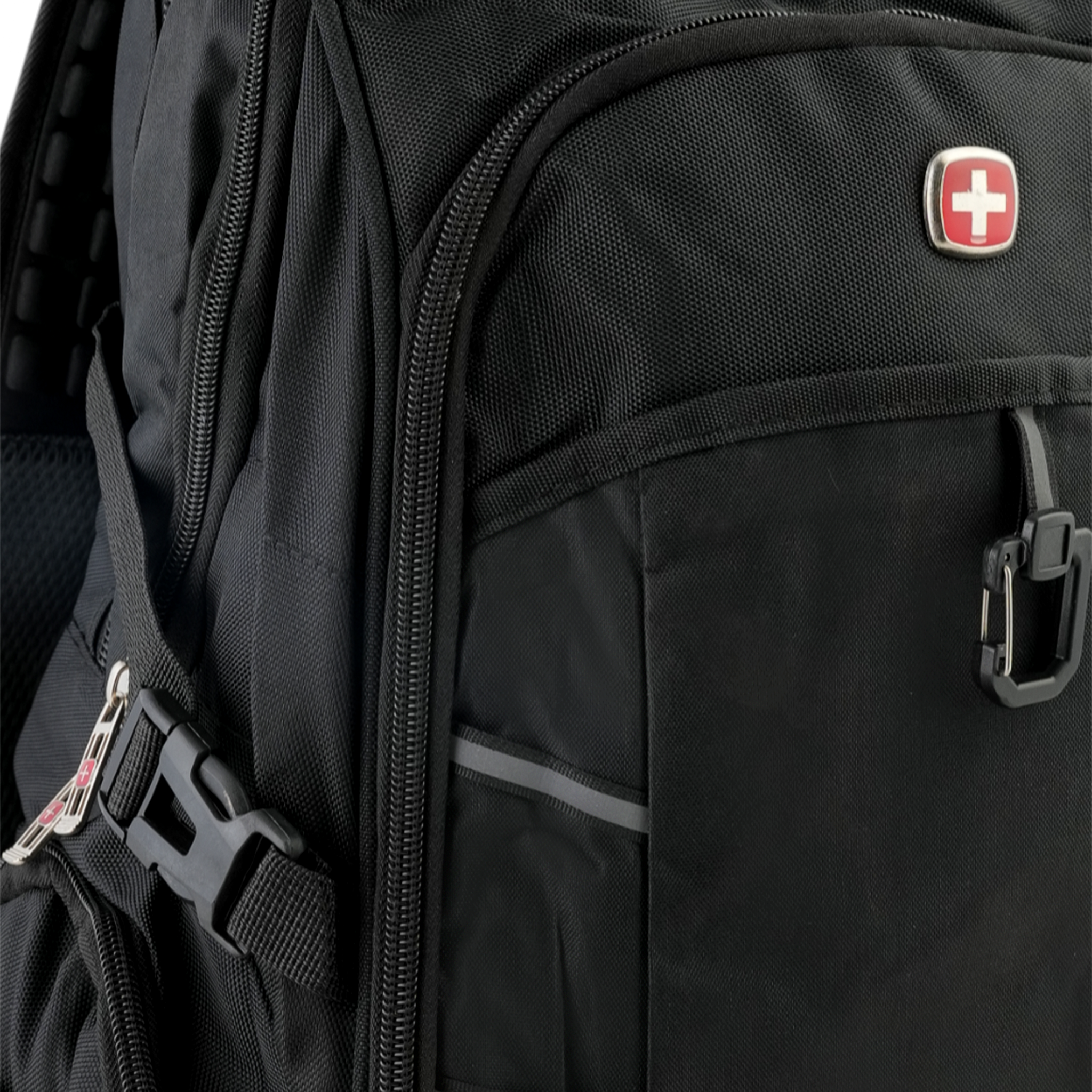 Swissgear Backpack – Premium Travel & Work Backpack - Black, School Bags, Chase Value, Chase Value