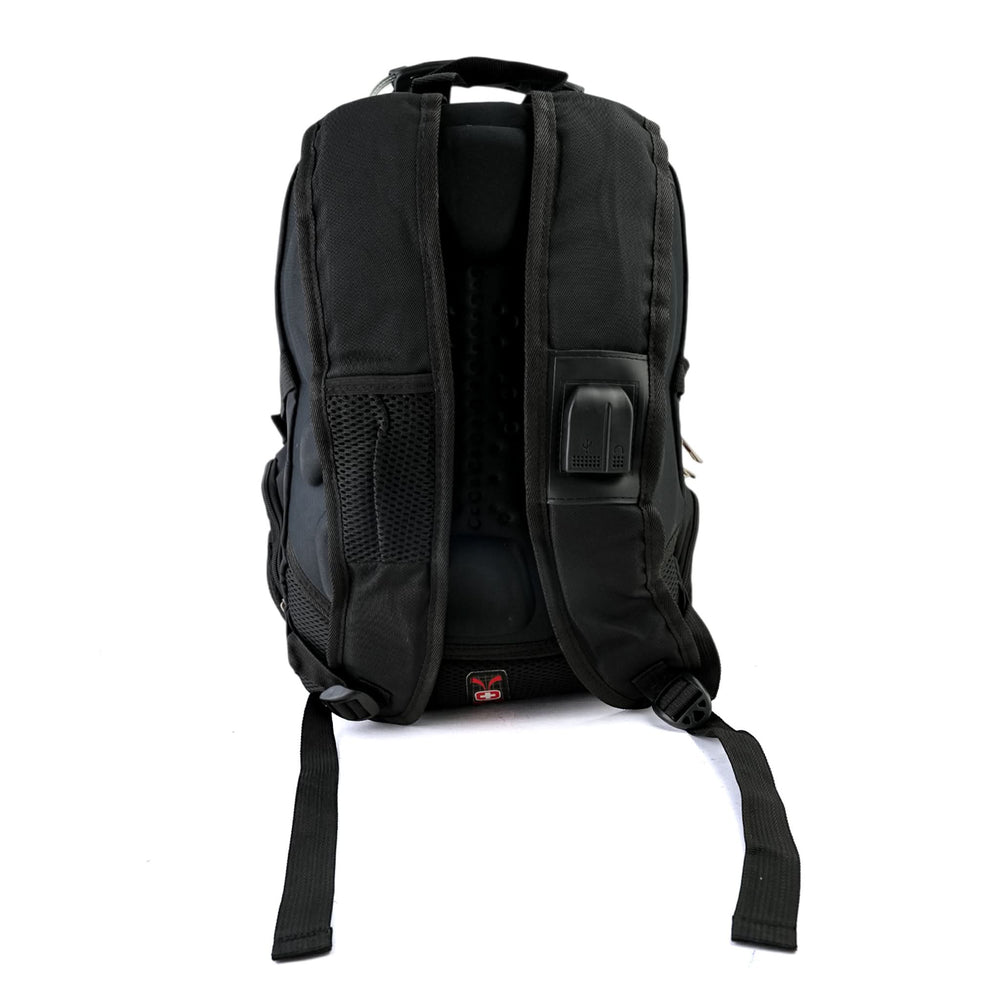 Swissgear Backpack – Premium Travel & Work Backpack - Navy Blue & Black, School Bags, Chase Value, Chase Value