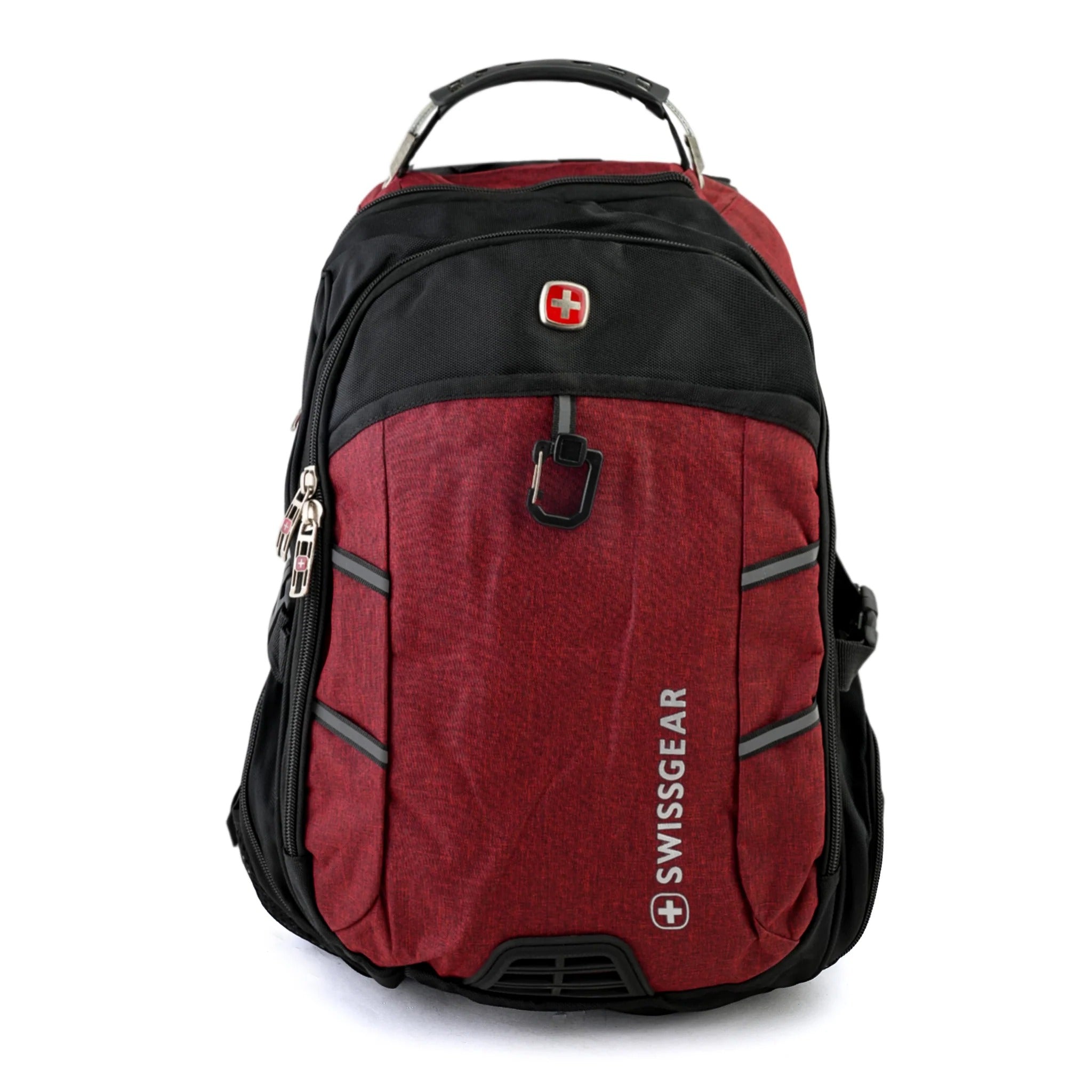 Swissgear Backpack Premium Travel, Work & School Backpack - Maroon & Black