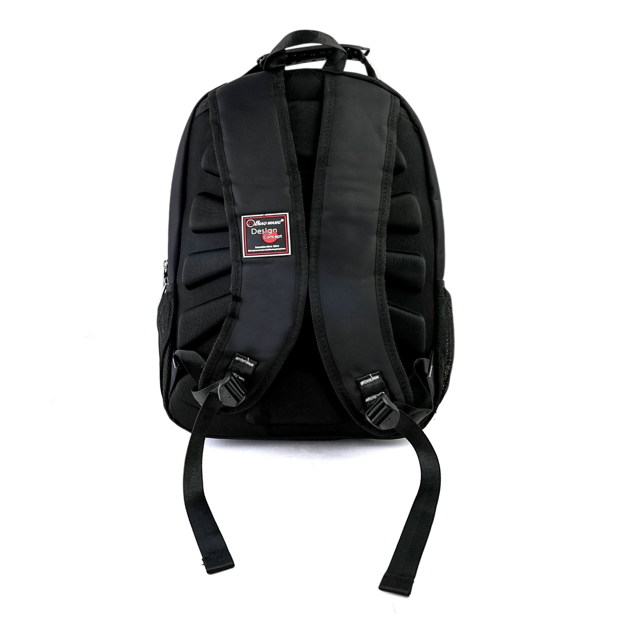 Biaowang Backpack – Multi-Pocket Durable Bag for School or Work - Black, School Bags, Chase Value, Chase Value