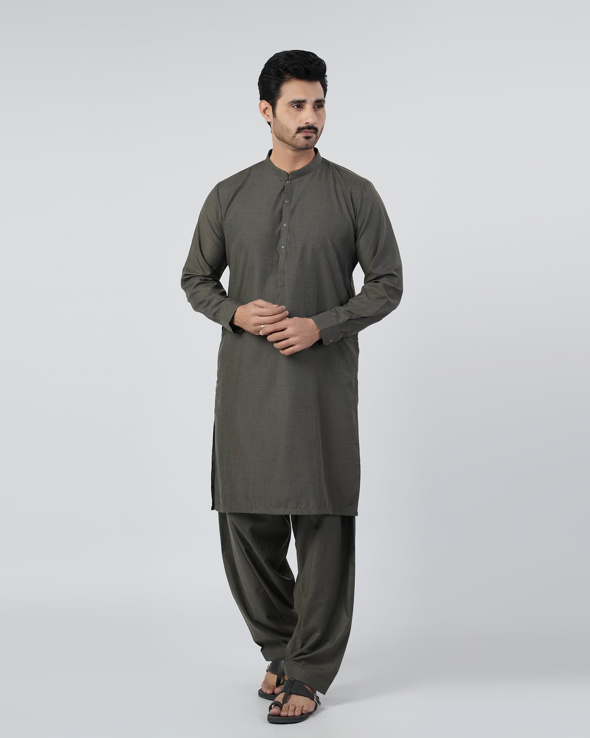 Eminent Men Shalwar Suit Plain