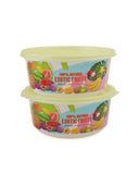 Belli Plastic Box Medium – 2 Pcs, Tiffin Boxes & Bottles, Chase Value, Chase Value