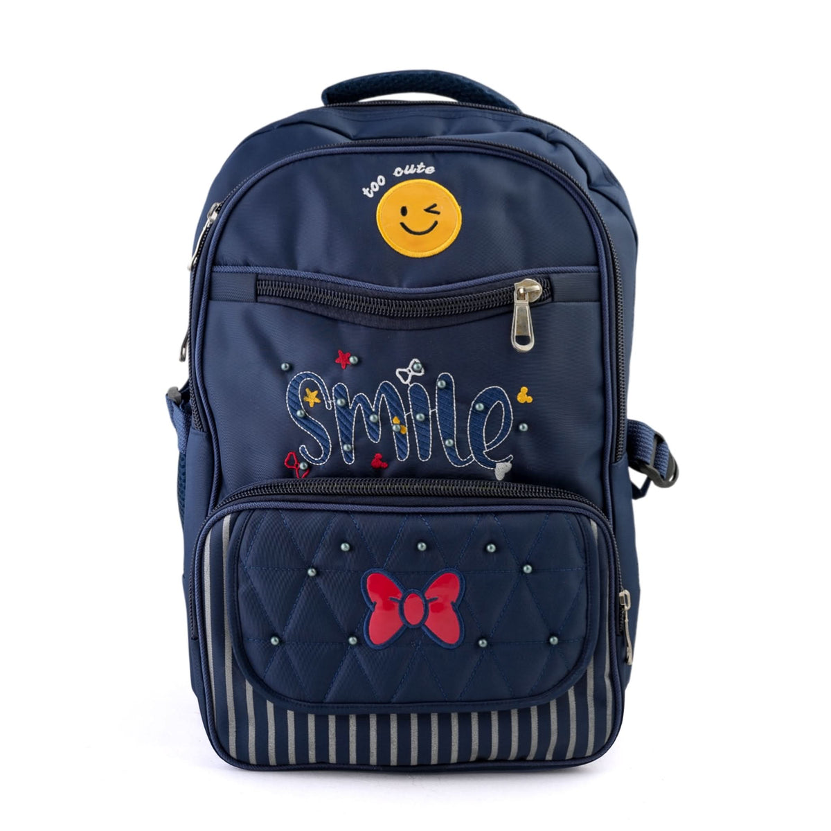 Girls Backpack Smile 18" – Bright & Cheerful School Bag, School Bags, Chase Value, Chase Value