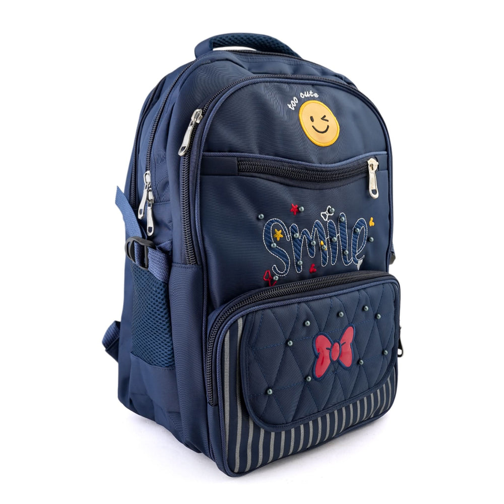 Girls Backpack Smile 18" – Bright & Cheerful School Bag, School Bags, Chase Value, Chase Value