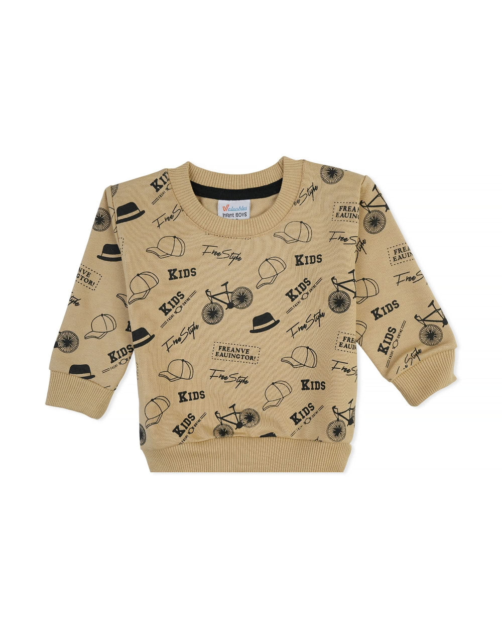 Valuables Newborn Boys Round Neck Suit – Terry, Newborn Boys Sando T-Shirts, Chase Value, Chase Value