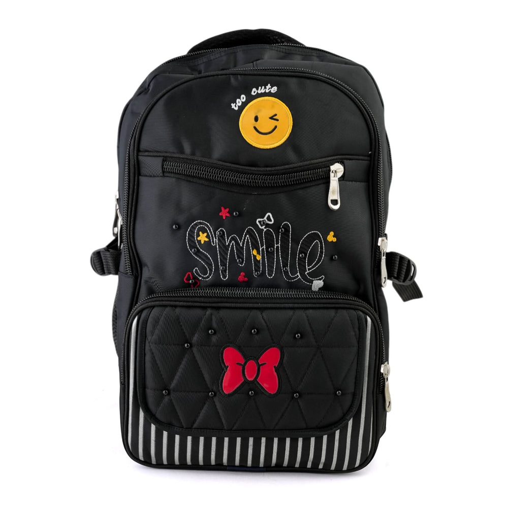 Girls Backpack Smile 18" – Bright & Cheerful School Bag, School Bags, Chase Value, Chase Value