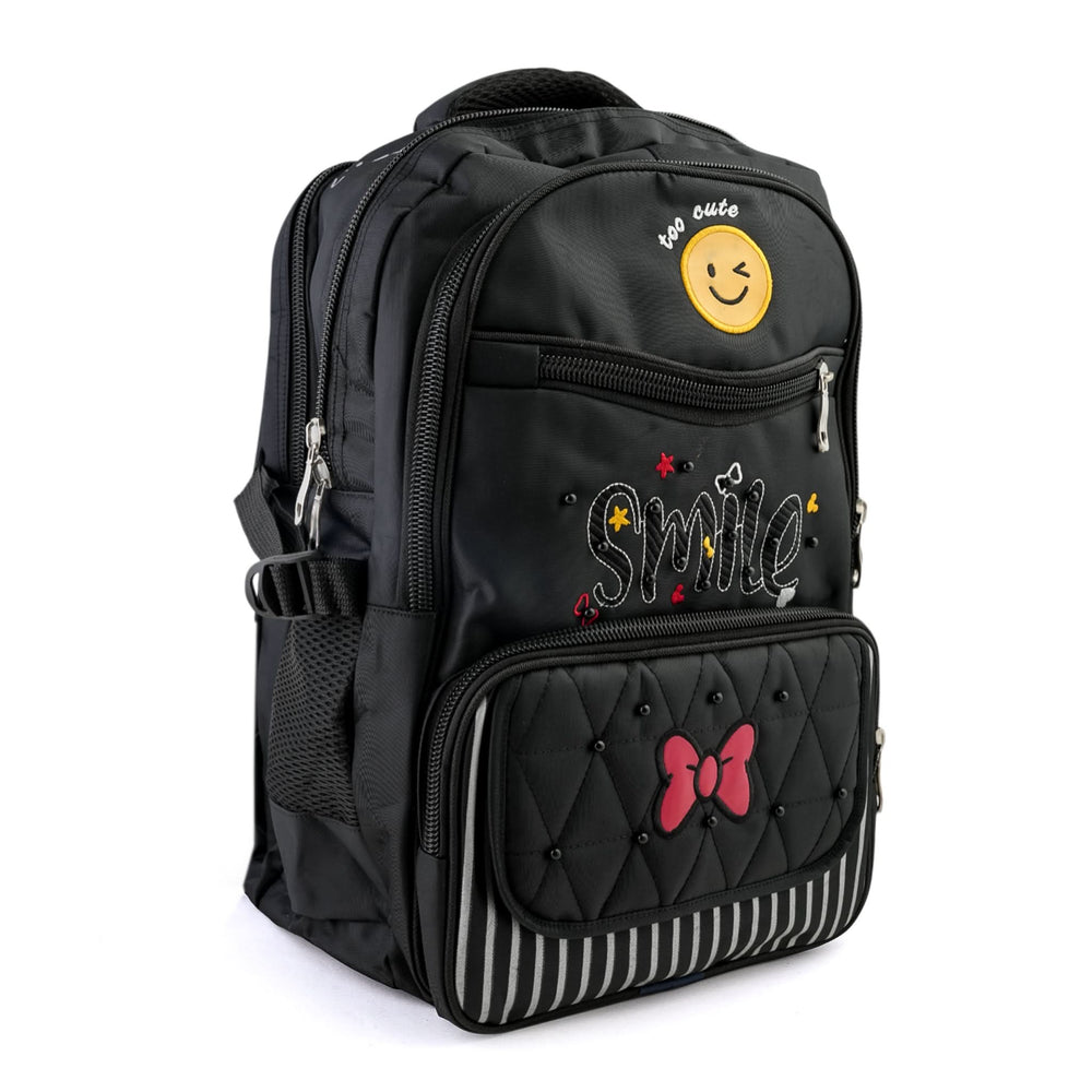 Girls Backpack Smile 18" – Bright & Cheerful School Bag, School Bags, Chase Value, Chase Value