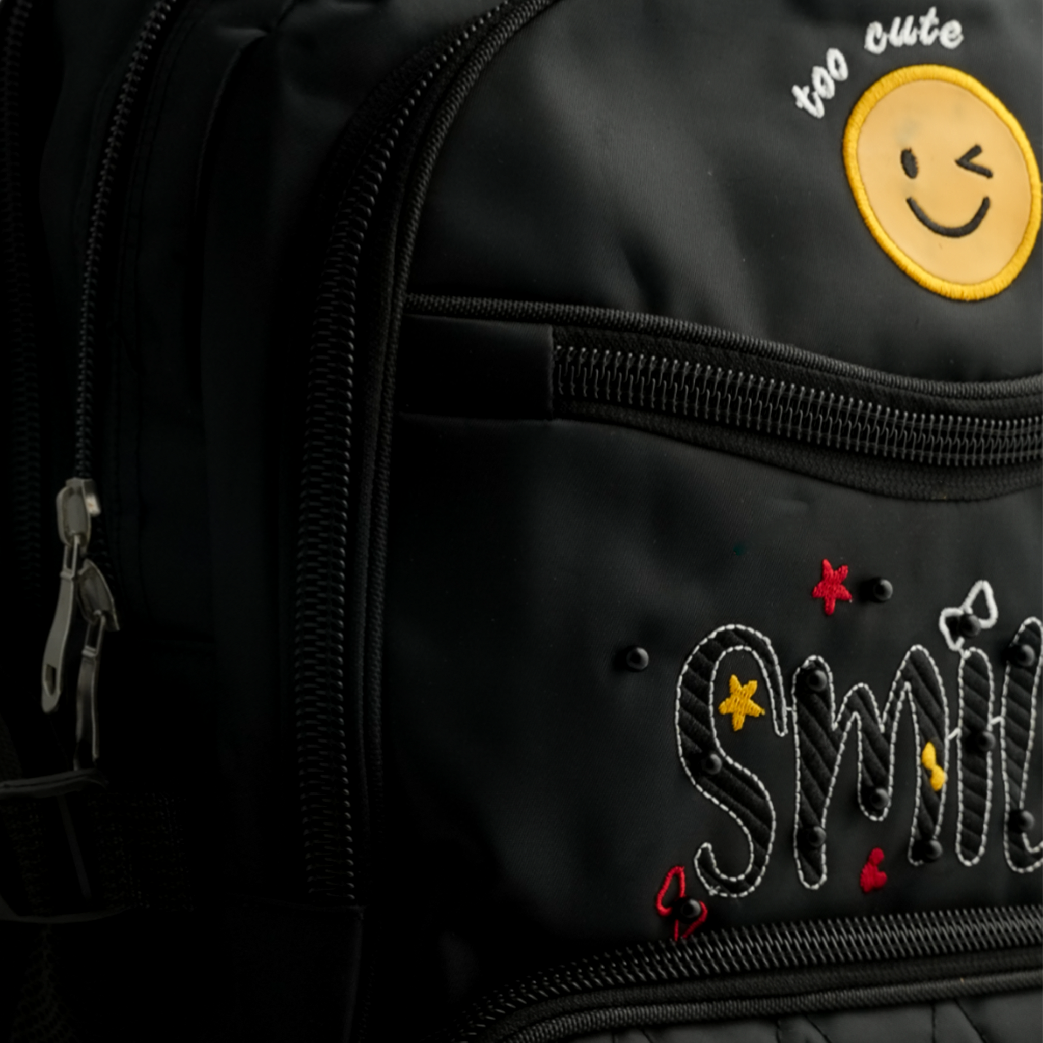 Girls Backpack Smile 18" – Bright & Cheerful School Bag, School Bags, Chase Value, Chase Value