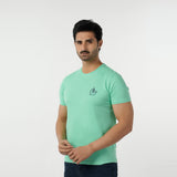 Eminent Men's Round Neck Half Sleeves Printed T-Shirt - Spring Bud, Men's T-Shirts & Polos, Eminent, Chase Value
