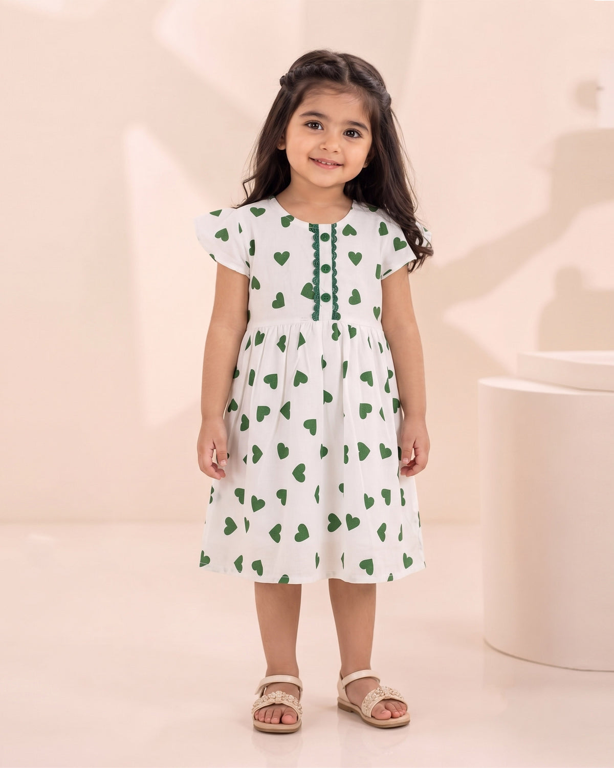 Valuables Independence Girls Printed Frock