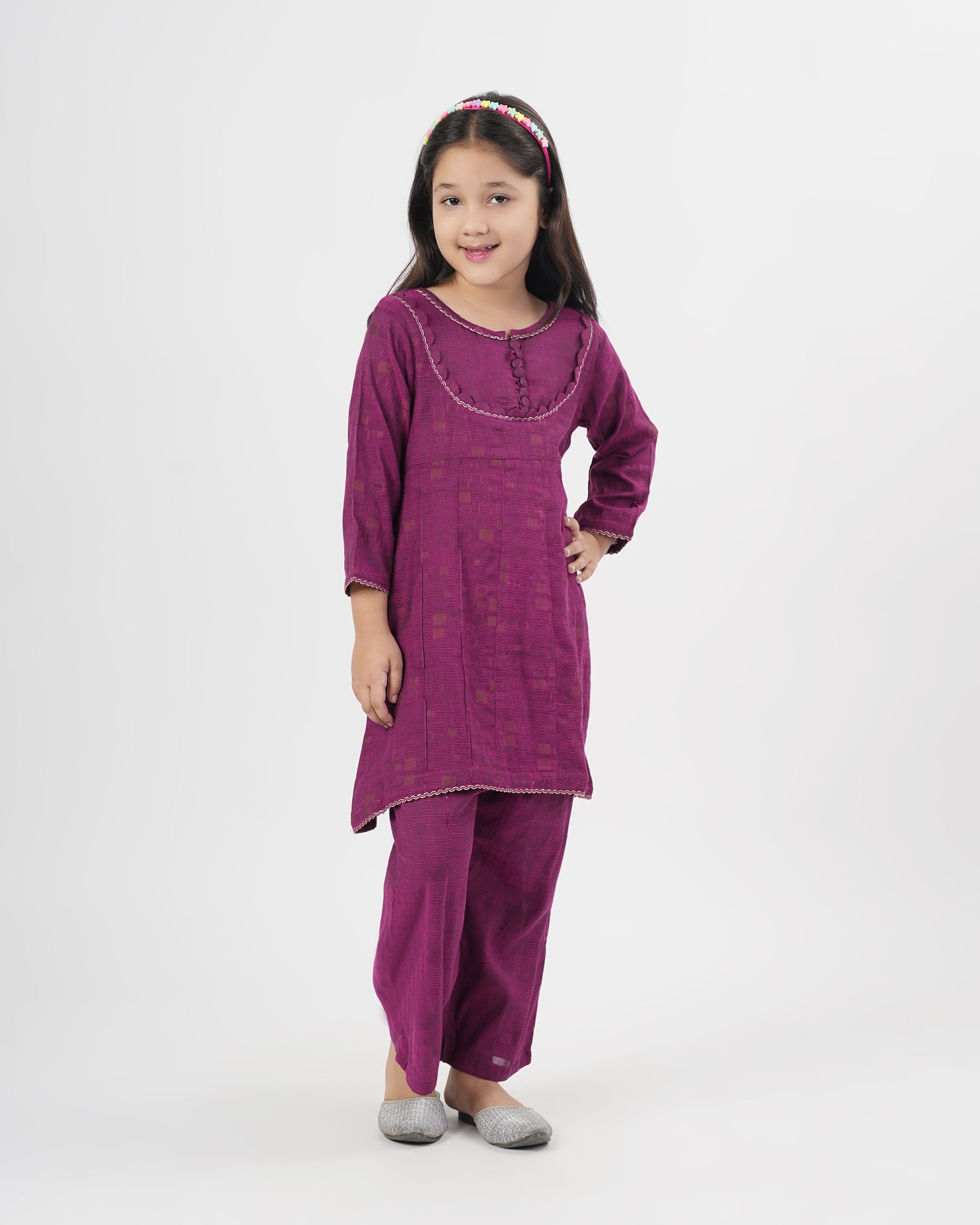 Eminent Girls' Essentials Printed 2Pc Suit, Girls Shalwar Kameez, Eminent, Chase Value