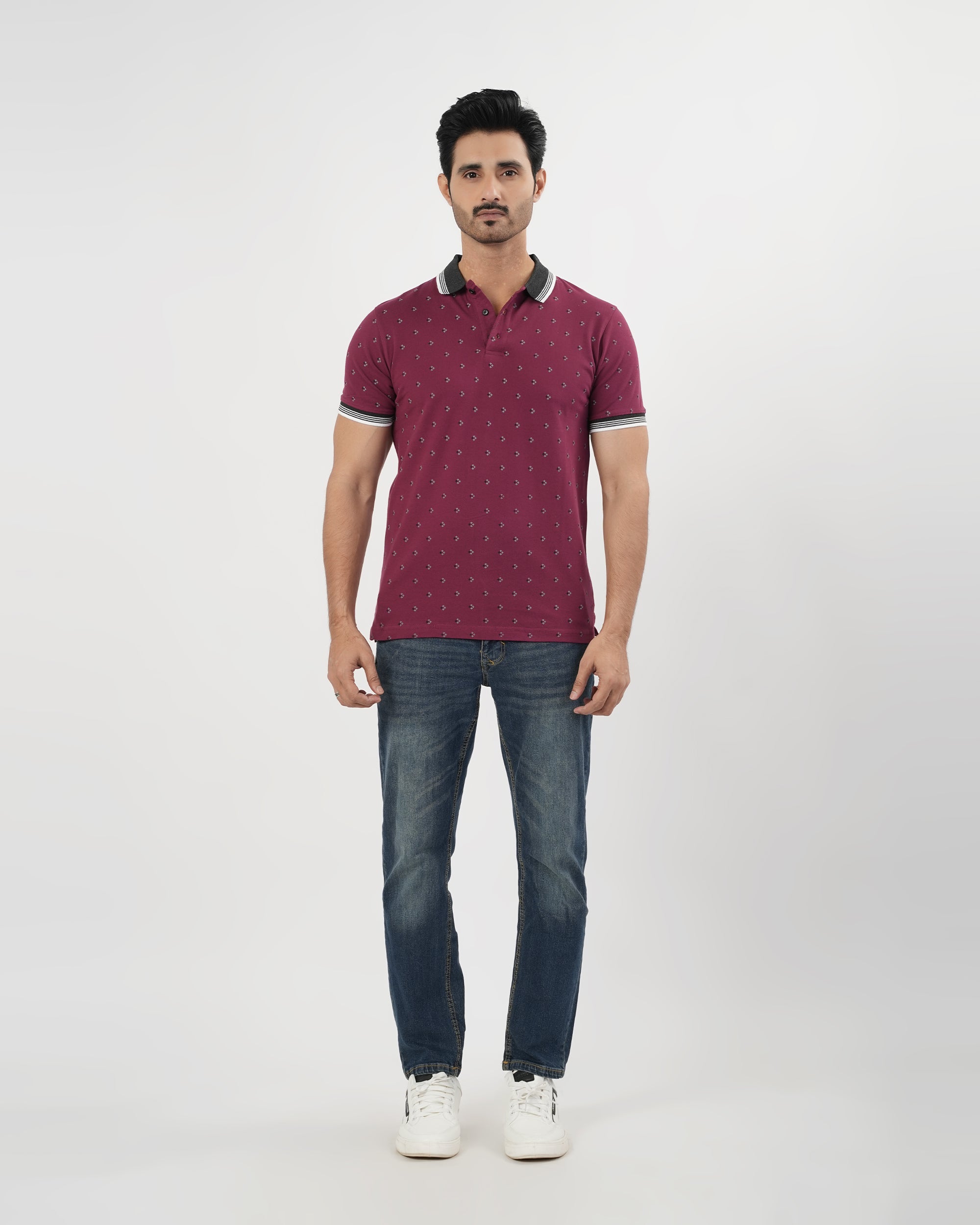 Men's Half Sleeves Polo T-Shirt