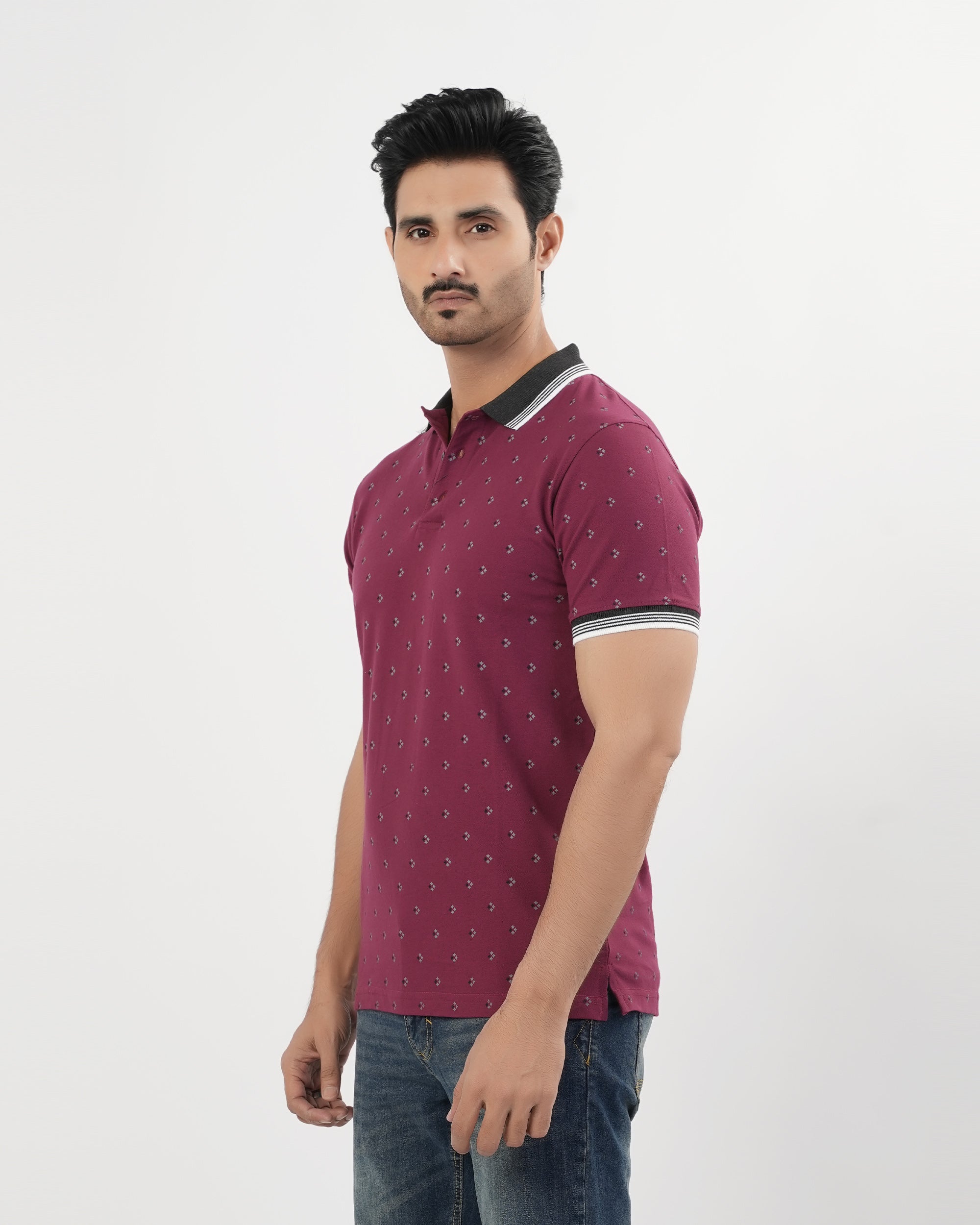 Men's Half Sleeves Polo T-Shirt