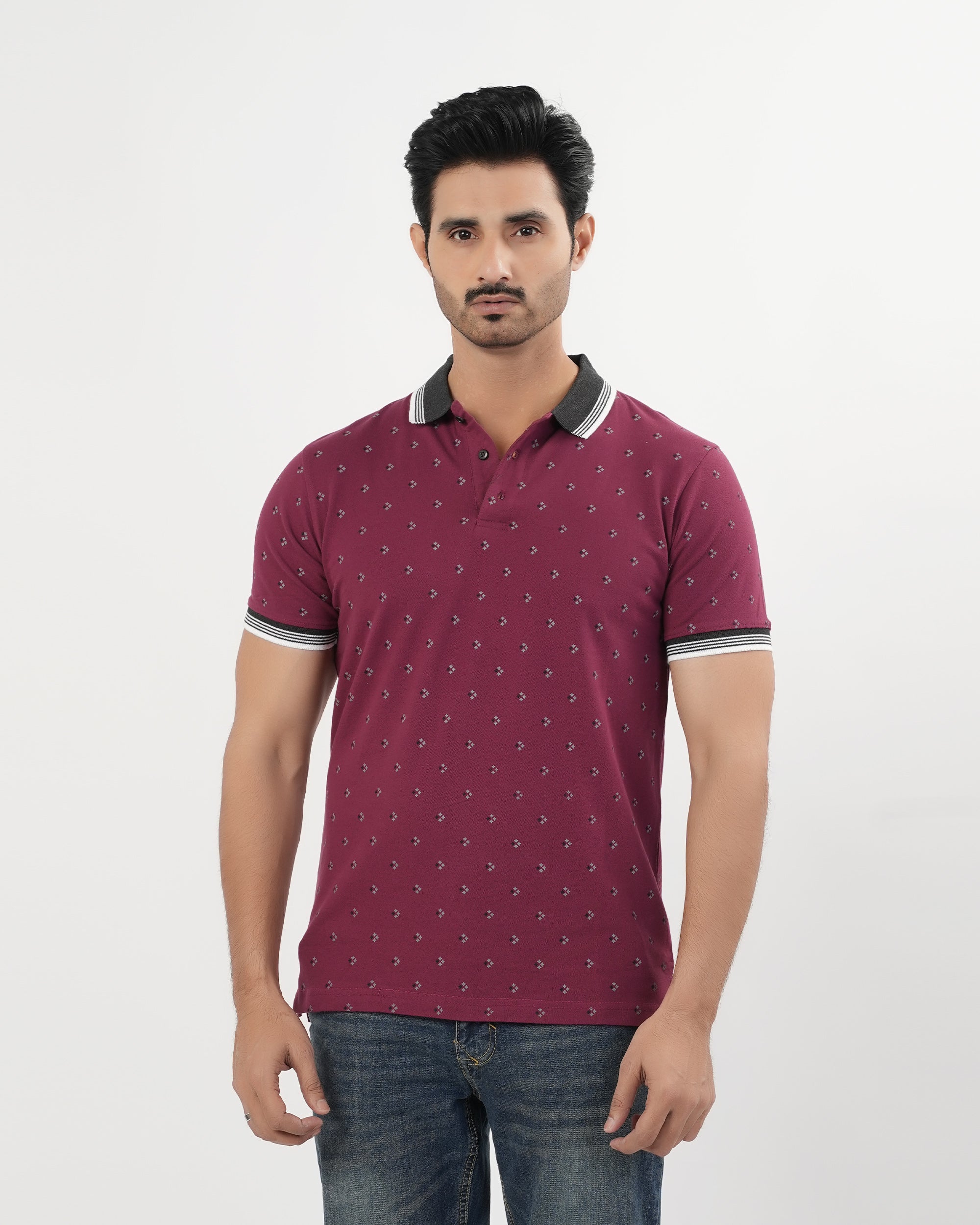 Men's Half Sleeves Polo T-Shirt