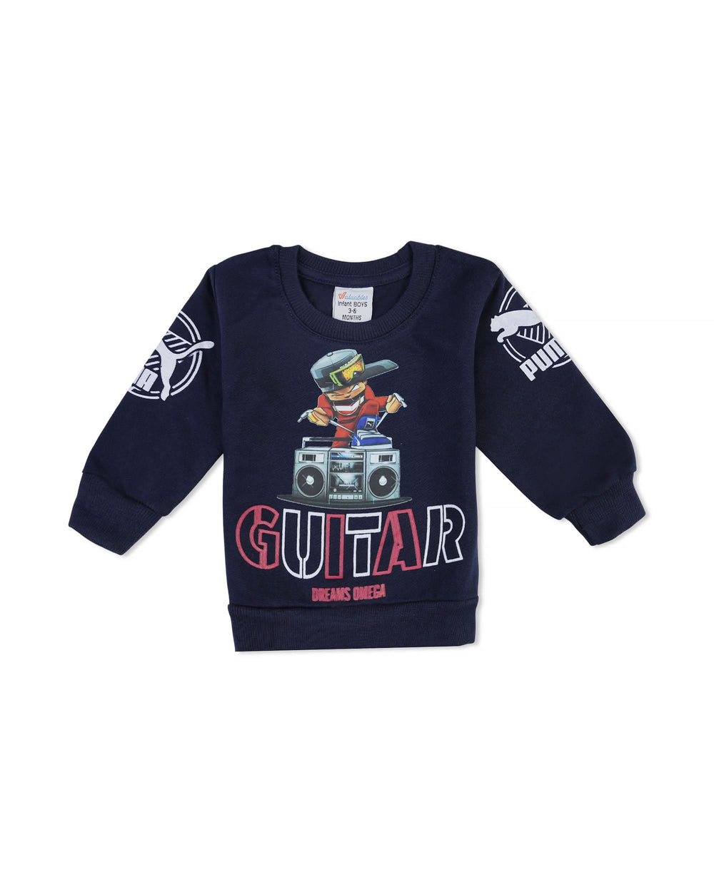 Valuables Newborn Boys Round Neck Suit – Terry, Newborn Boys Sando T-Shirts, Chase Value, Chase Value