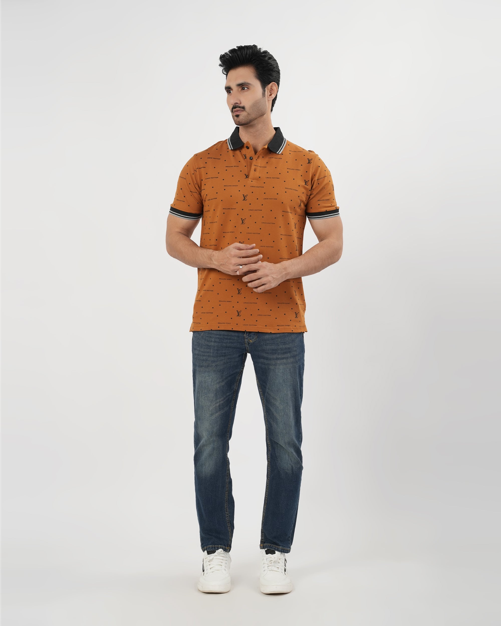 Men's Half Sleeves Polo T-Shirt