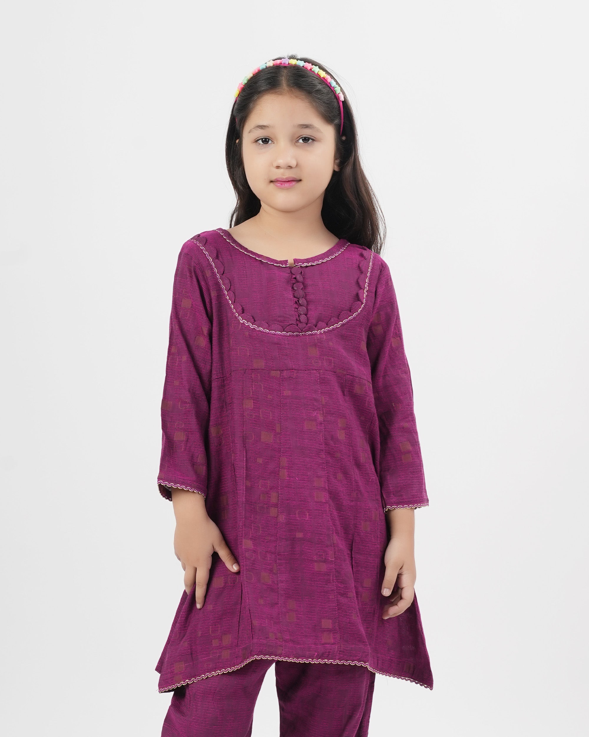 Eminent Girls' Essentials Printed 2Pc Suit, Girls Shalwar Kameez, Eminent, Chase Value