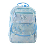 Girls Backpack – Hello Girl Printed Bag for School or Travel - Sky Blue, School Bags, Chase Value, Chase Value