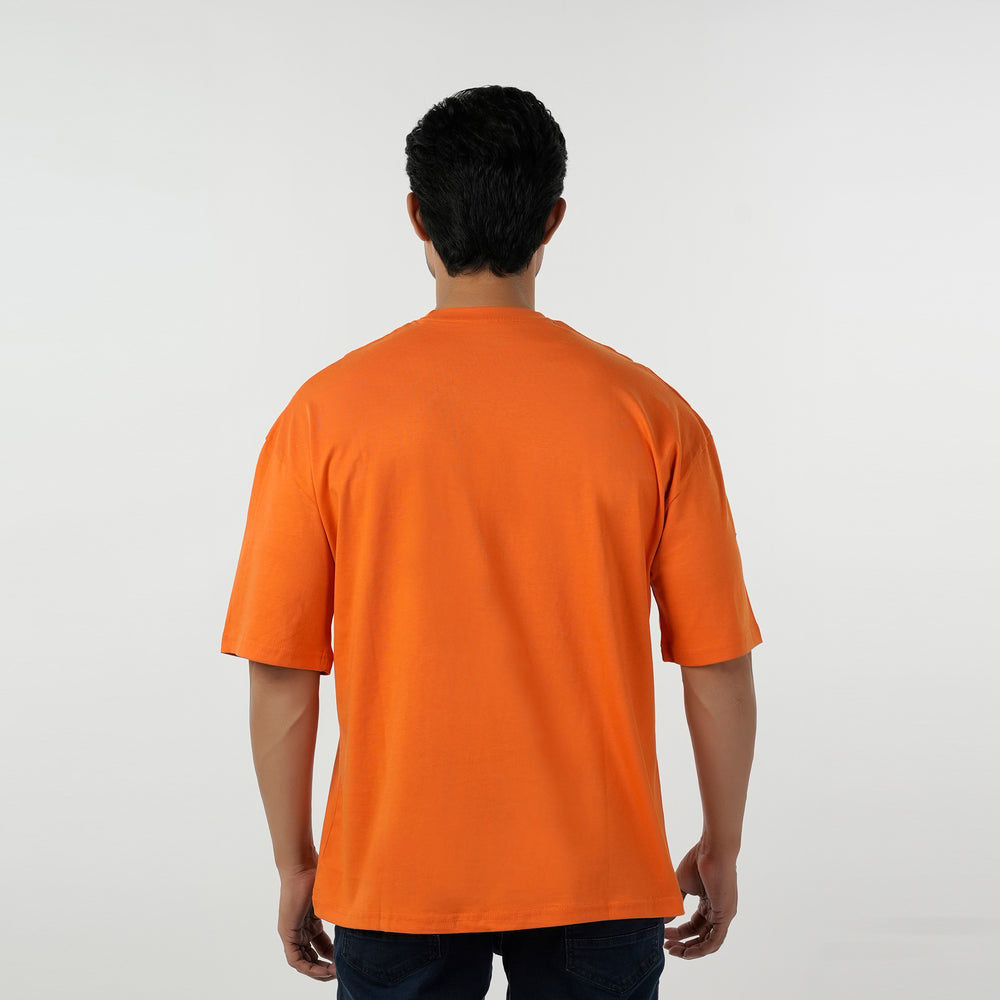 Eminent Men's Round Neck Half Sleeves T-Shirt - Orange, Men's T-Shirts & Polos, Eminent, Chase Value