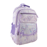 Girls Backpack – Hello Girl Printed Bag for School or Travel - Purple, School Bags, Chase Value, Chase Value