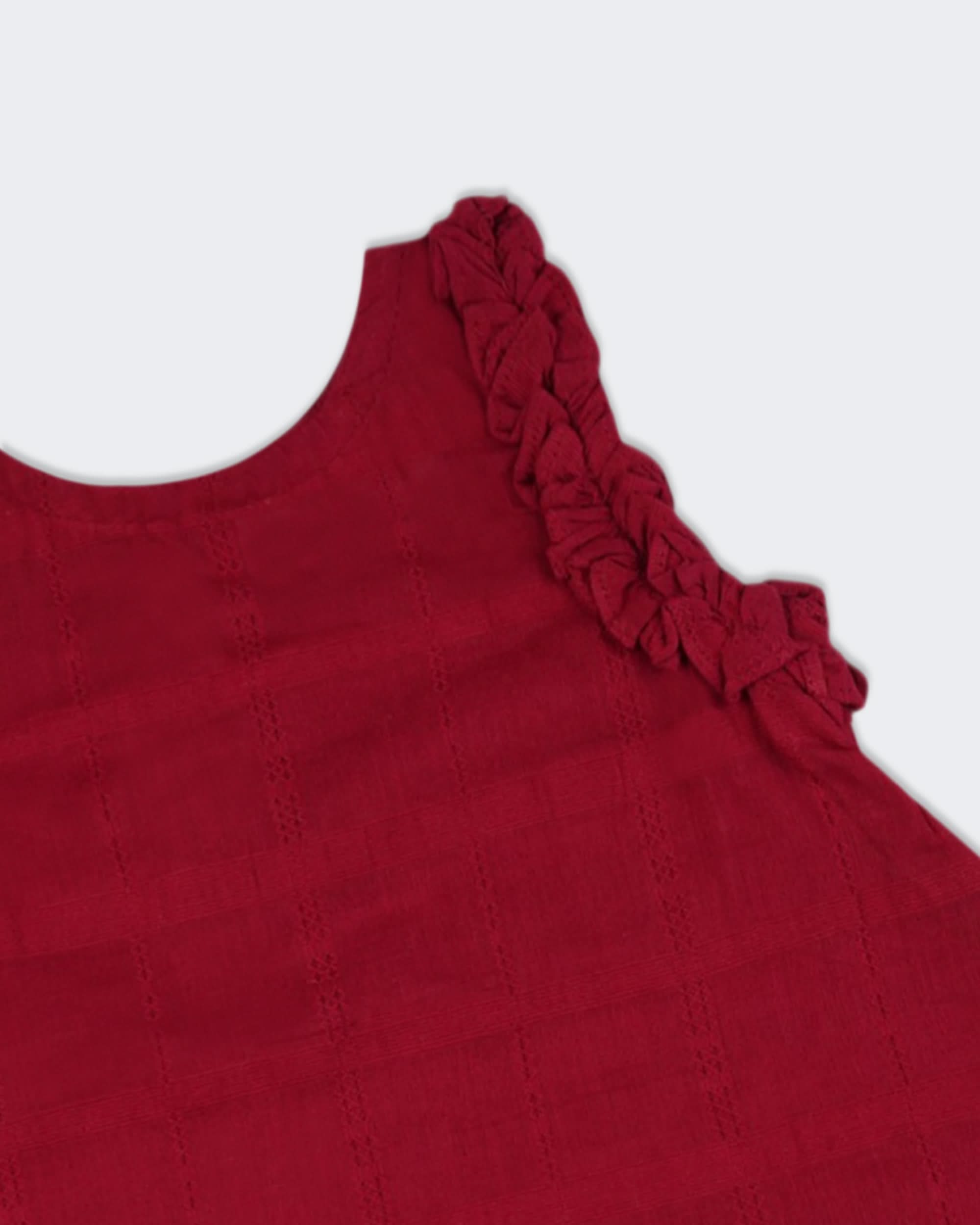 Newborn Girls Half Sleeves Woven Frock, Newborn Girls Frocks, Eminent, Chase Value