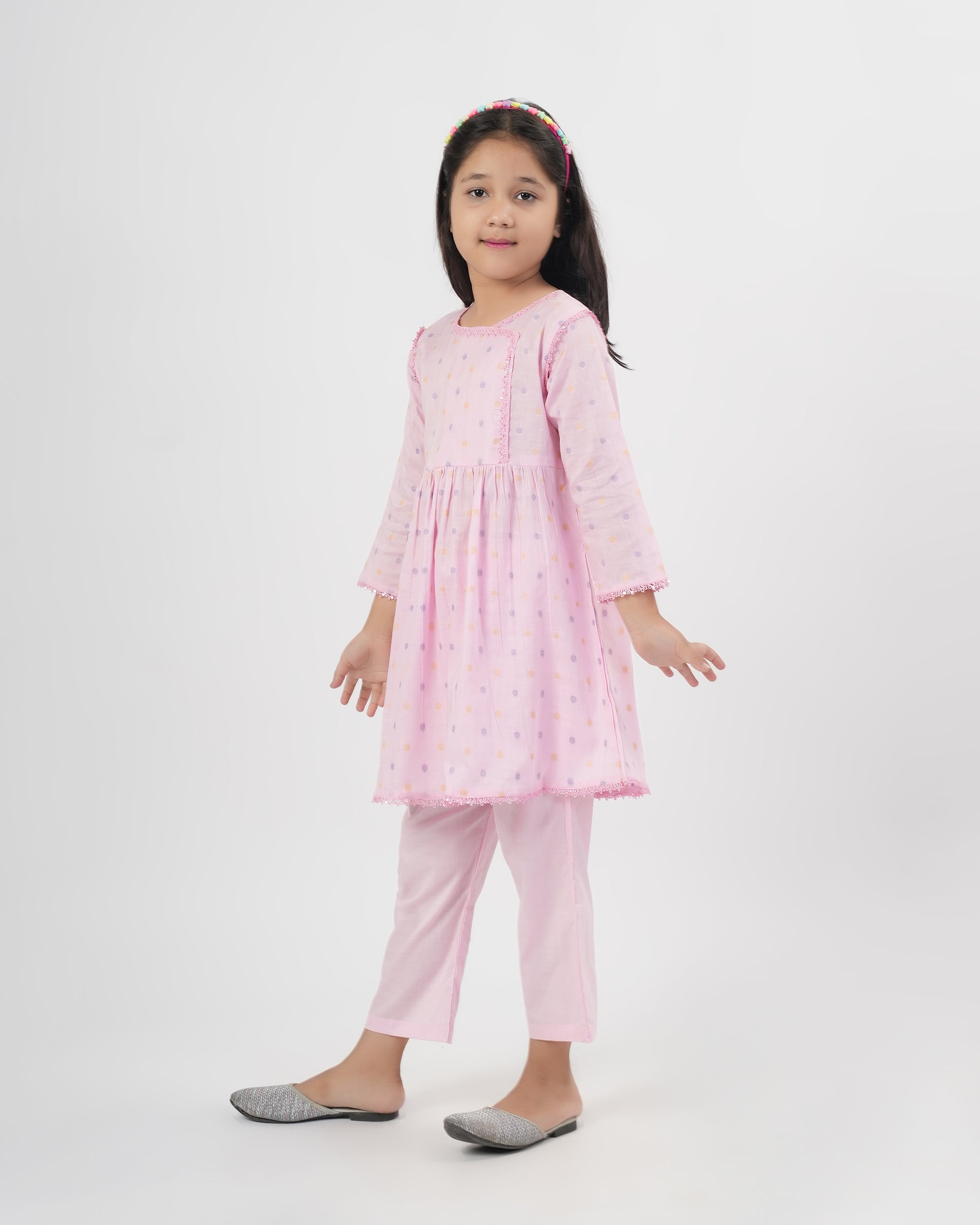 Eminent Girls' Signature Embroidered Dyed 2Pc Suit, Girls Shalwar Kameez, Eminent, Chase Value