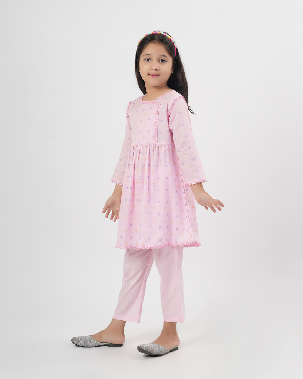 Eminent Girls' Signature Embroidered Dyed 2Pc Suit, Girls Shalwar Kameez, Eminent, Chase Value