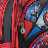 Kids Character Backpack – 20" Large Cartoon Bag for School - Black & Red, School Bags, Chase Value, Chase Value