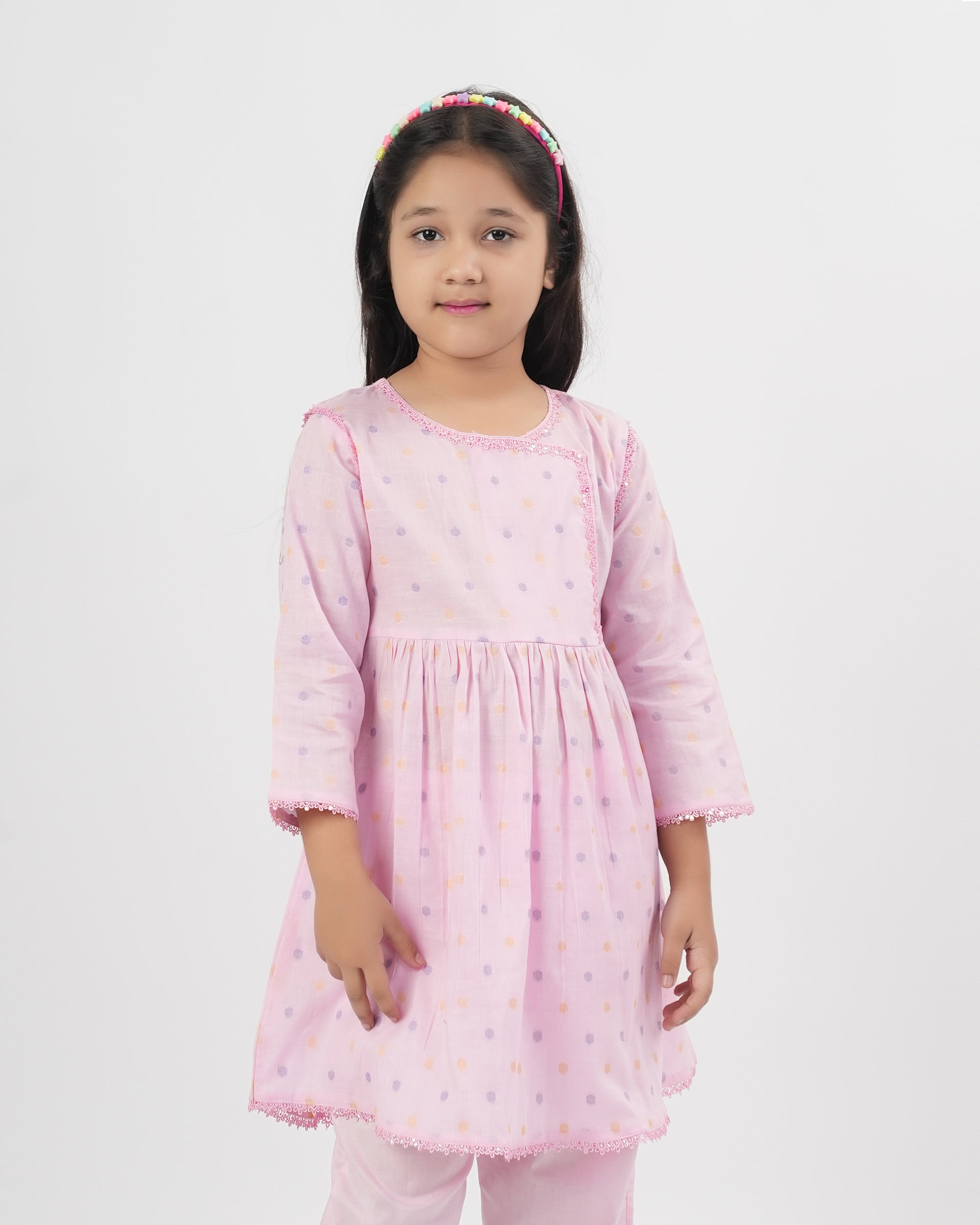 Eminent Girls' Signature Embroidered Dyed 2Pc Suit, Girls Shalwar Kameez, Eminent, Chase Value