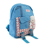 Kids Backpack with Teddy – 10" Inch Plush Bag for Toddlers - Blue, School Bags, Chase Value, Chase Value