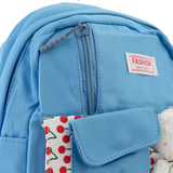 Kids Backpack with Teddy – 10" Inch Plush Bag for Toddlers - Blue, School Bags, Chase Value, Chase Value