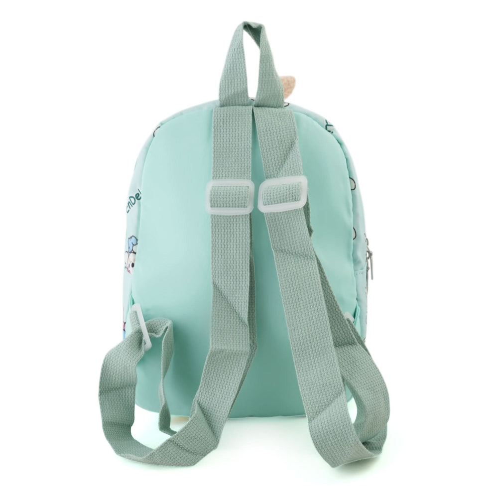 Kids Backpack with Teddy – 10" Inch Plush Bag for Toddlers - Cyan, School Bags, Chase Value, Chase Value
