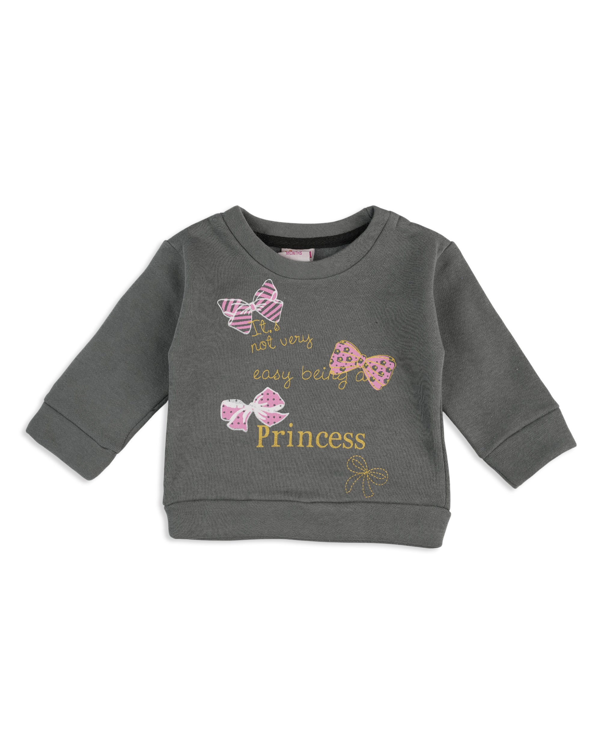 Valuables Newborn Girls Full Sleeves Tee, Newborn Girls T-Shirts, Chase Value, Chase Value