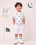 Valuables Boy's Independence Half Sleeves T-Shirt