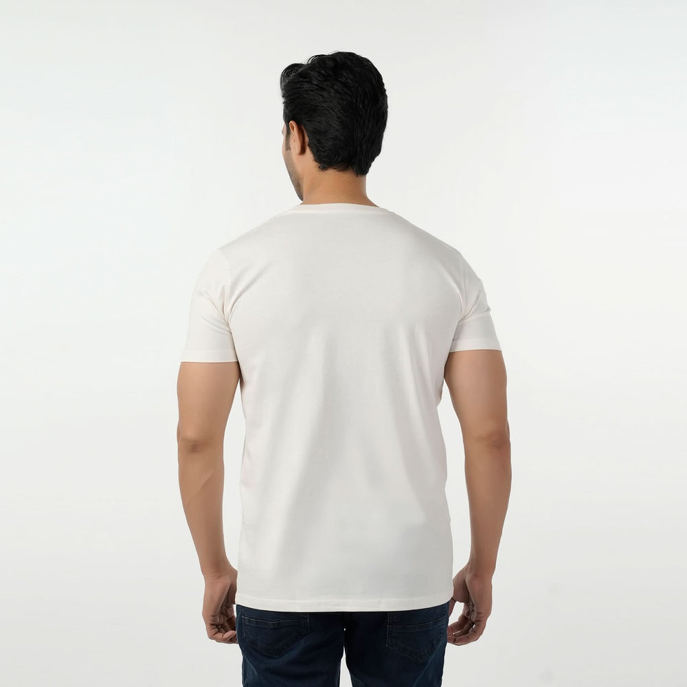 Eminent Men's Half Sleeves T-Shirt - White, Men's T-Shirts & Polos, Eminent, Chase Value