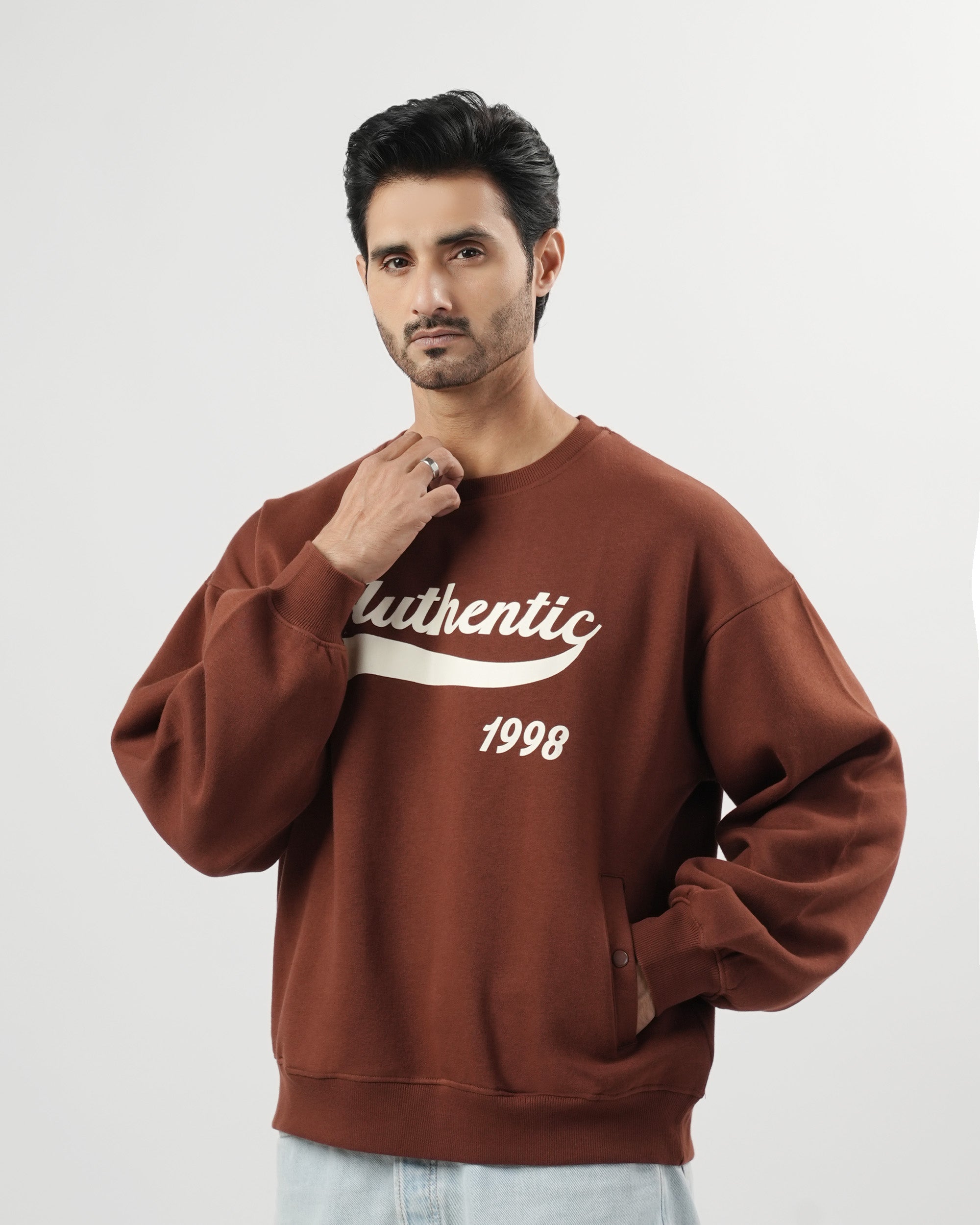 Eminent Men's Knitted Sweatshirt