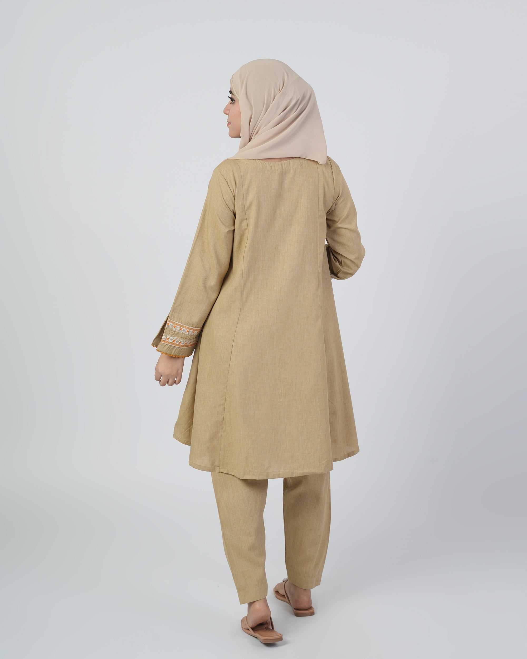 Eminent Women's Embroidered 02 PCS Suit