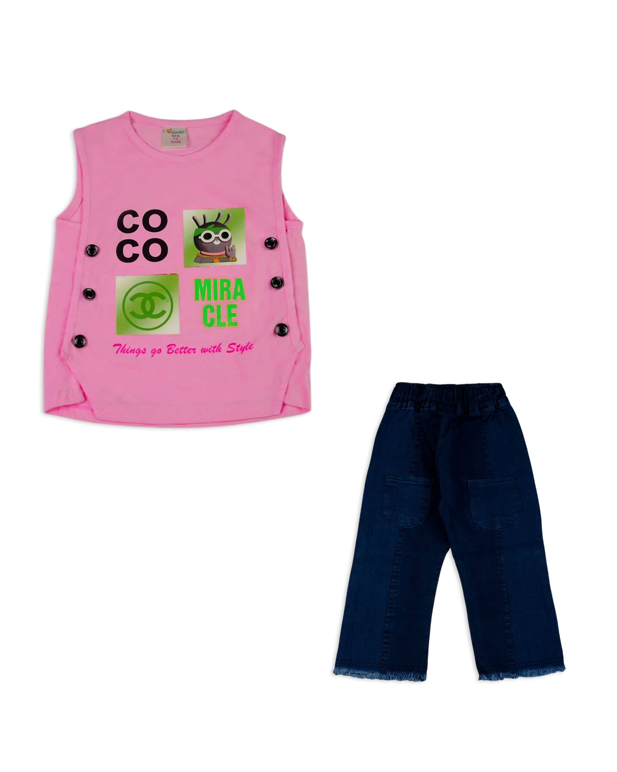 Valuables Girls Suit, Girls Half Sleeves Suit, Chase Value, Chase Value