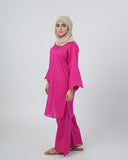 Eminent Women's Embroidered 02 Pcs Suit - Pink