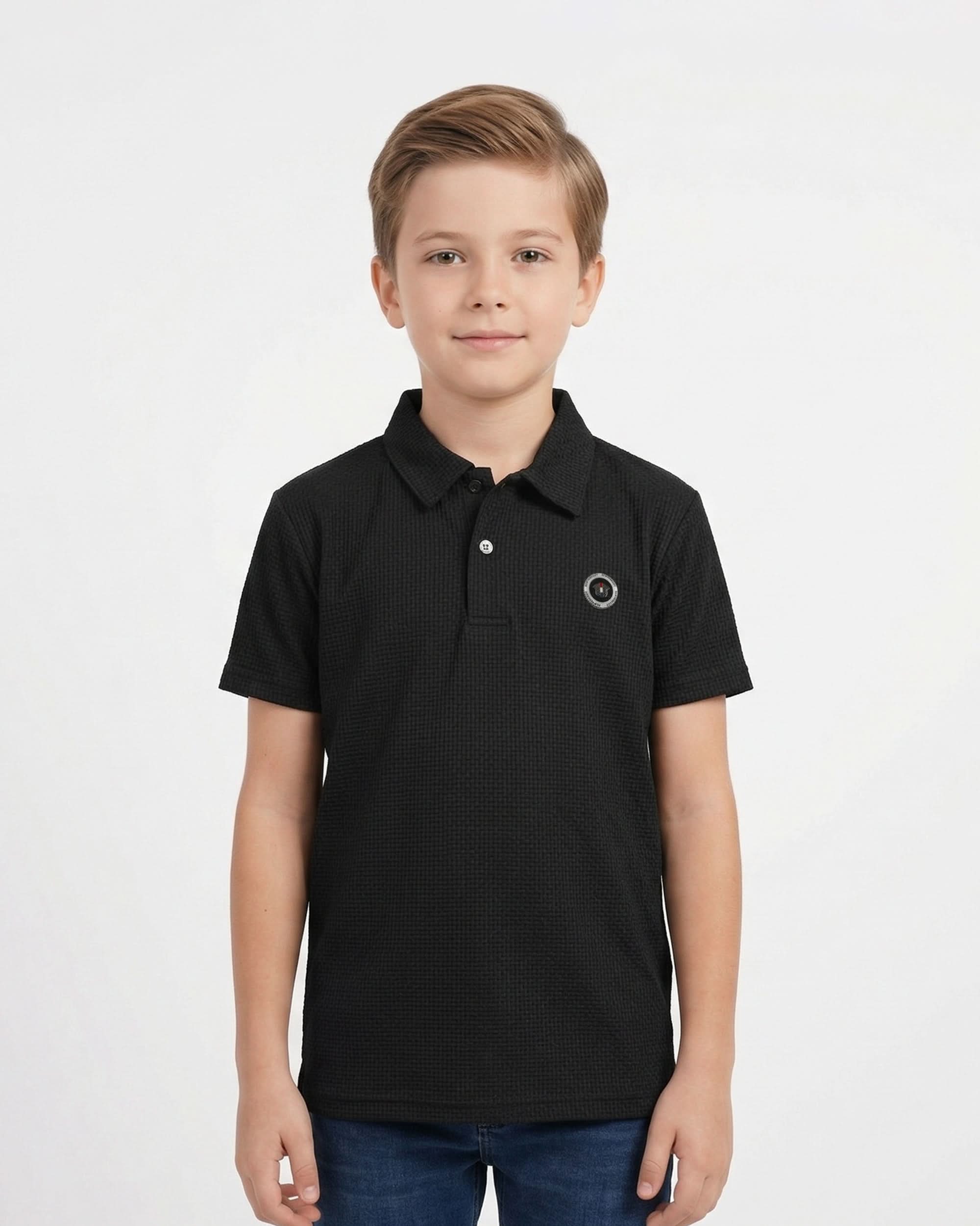 Valuables Boy’s Half Sleeves Drifit Polo T-Shirt, Boys T-Shirts, Chase Value, Chase Value