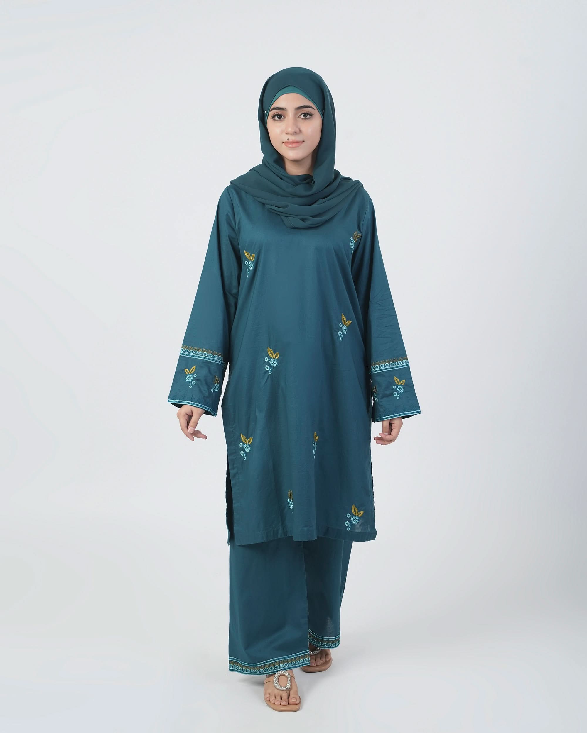 Valuables Women Embroidered 2PCS Suit, Women Shalwar Suits, Chase Value, Chase Value